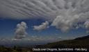Wolken über der Chogoria Route