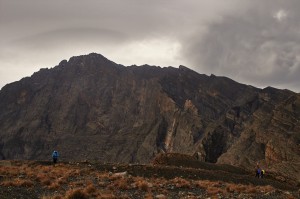 Abstieg vom Mount Meru