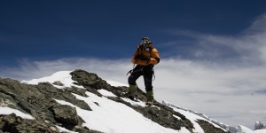 Richie am Vorgipfel des Broad Peak (ca. 8030m).