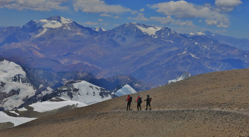 SummitClimb Trekker am Aconcagua, "Seven Summit" in Argentinien, Südamerika.