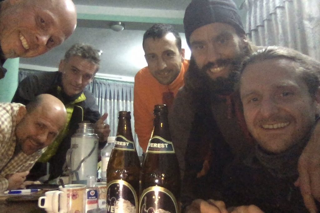 Cho Oyu Team in Syabru-Bensi