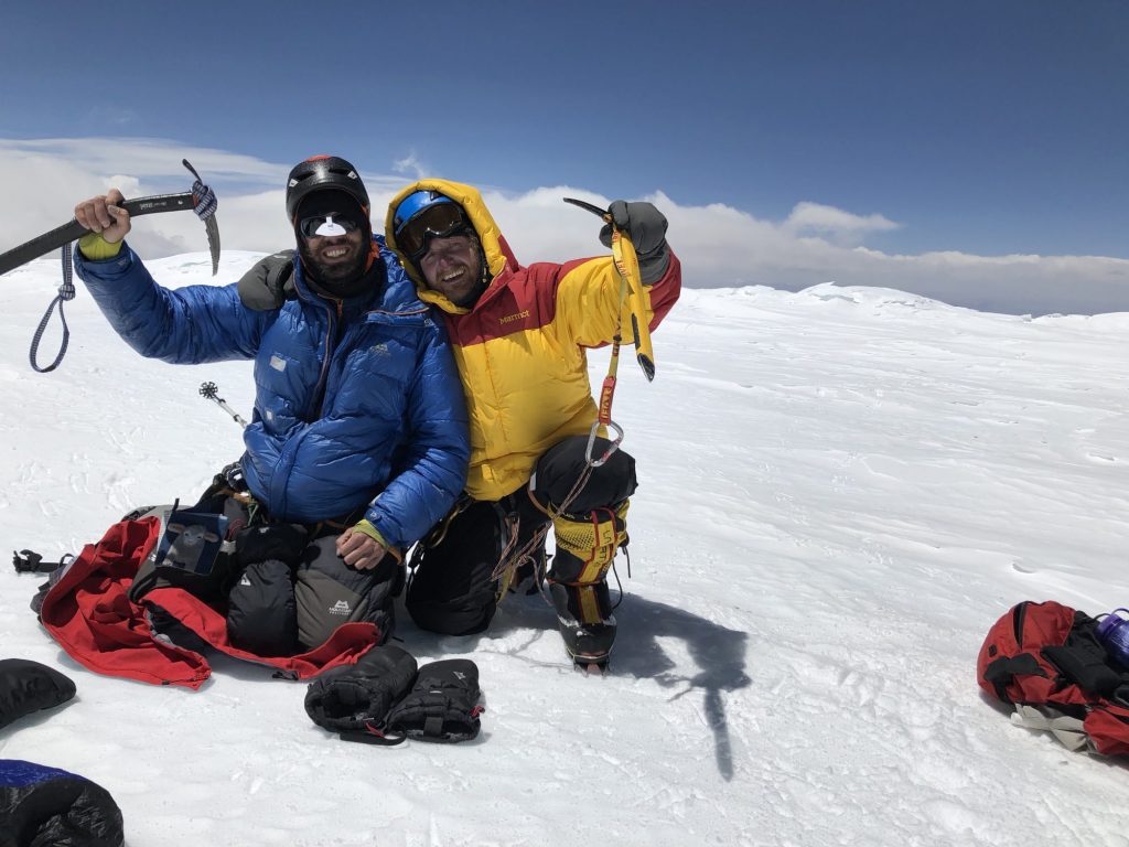 Flobund Felix auf dem Cho Oyu 13.5.2018
