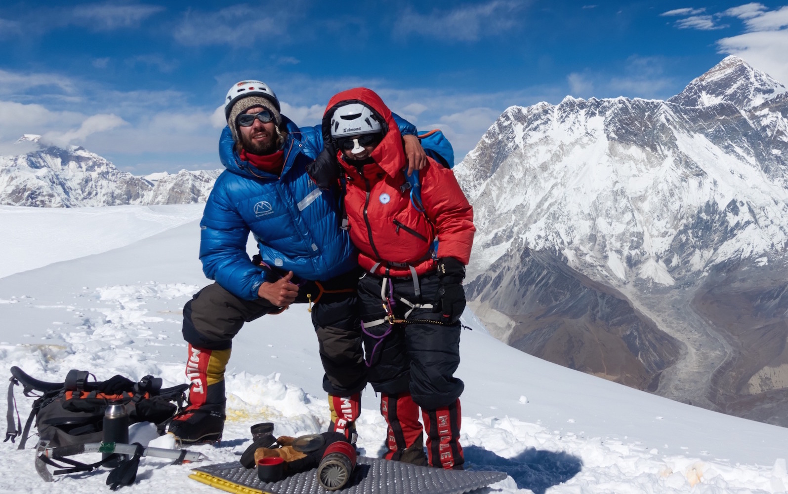 Ama Dablam Summit, Besteiger