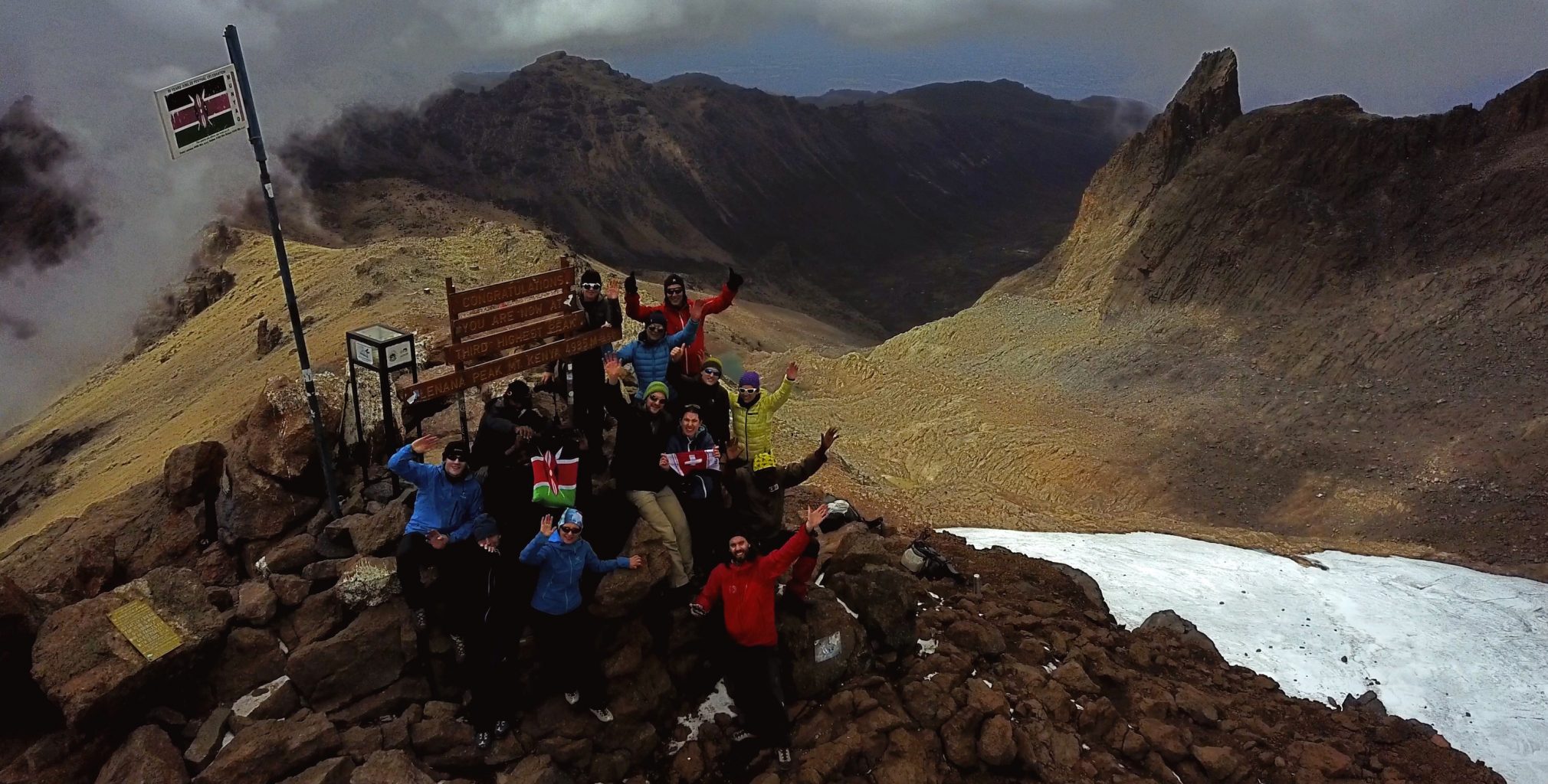 Leanna Summit, Mount Kenya. Trek & Climb.
