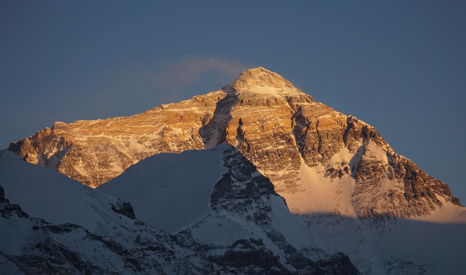Mount Everest - Sicht vom Norden, Tibet