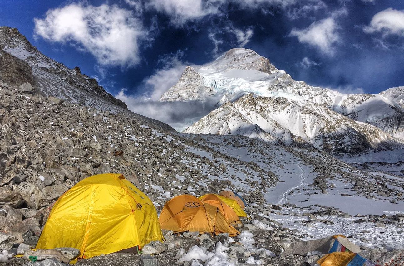 Cho Oyu Basecamp Bild