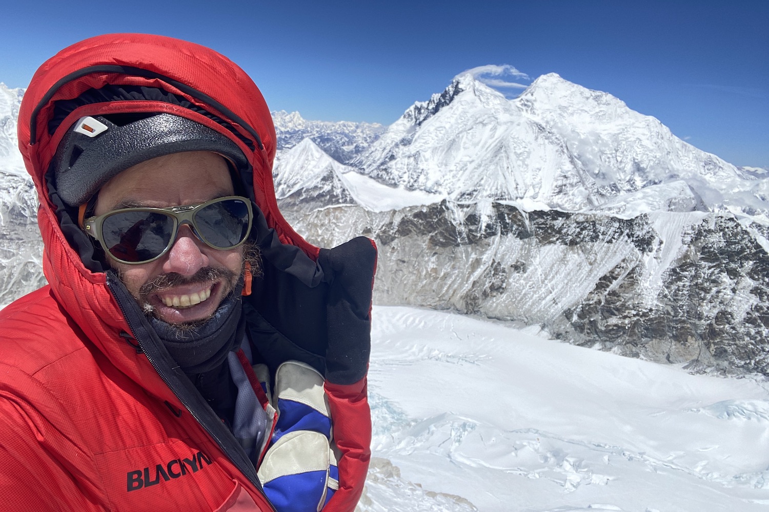 Mountaineer Felix Berg, Mountains Lhotse and Everest