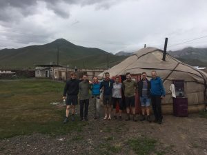 Team, Jurte, Kirgistan
