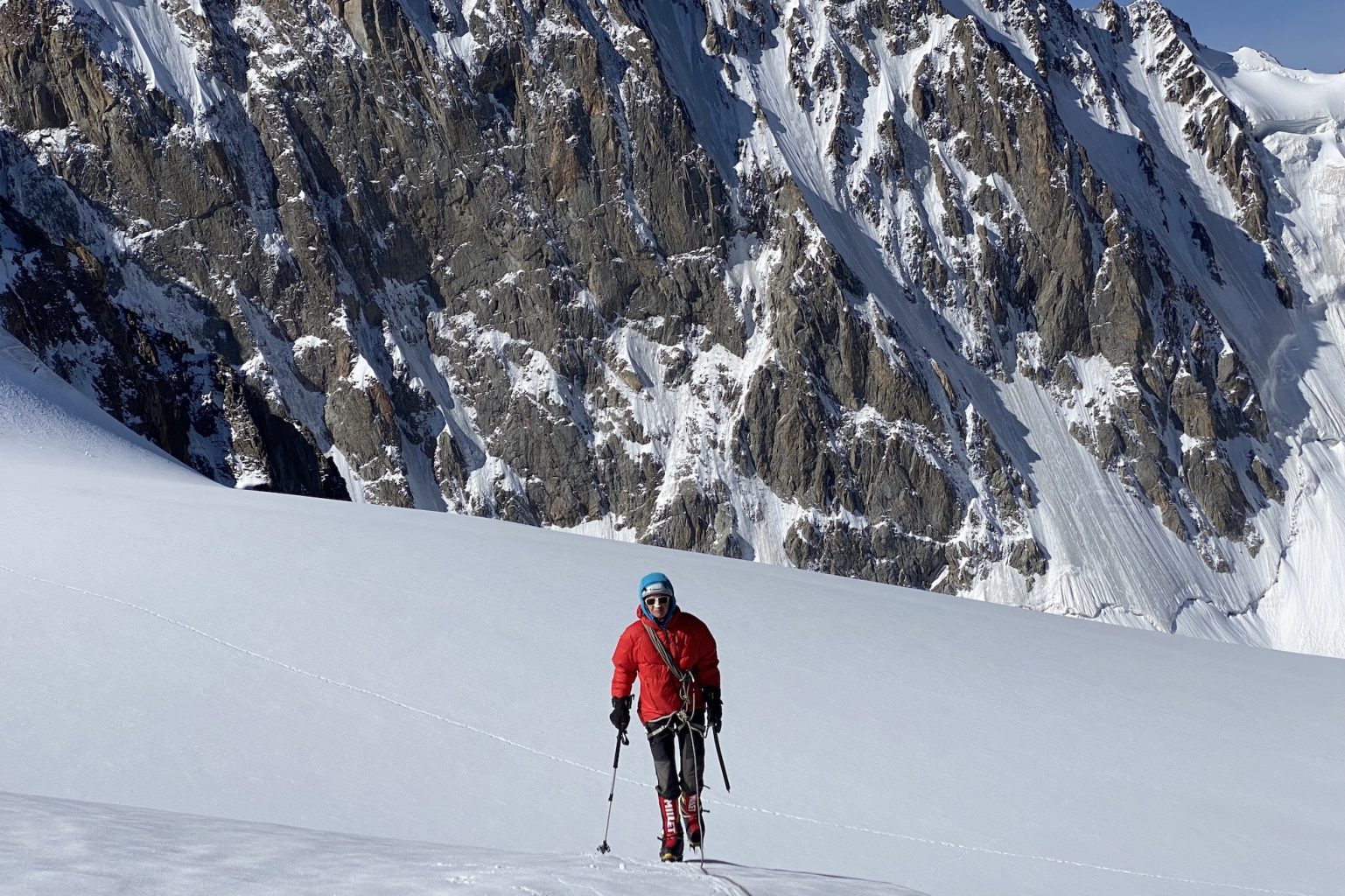 Korona (Corona) Peak Climb, Magdalena Wilczek ascent