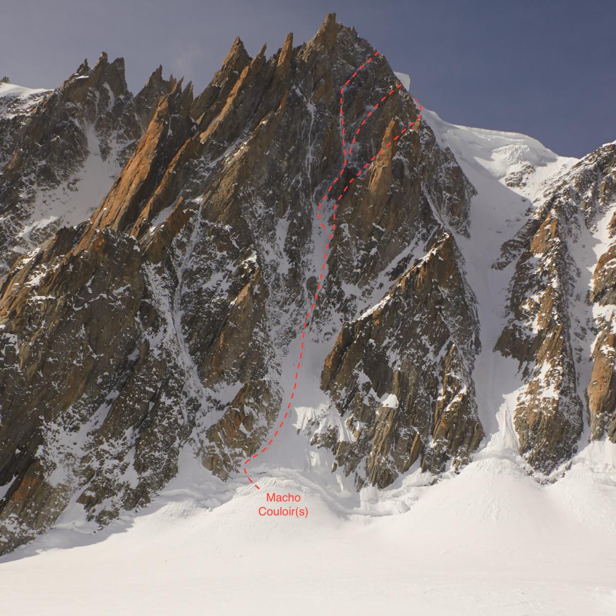 Mt. Blanc du Tacul Nord-Ost-Wand