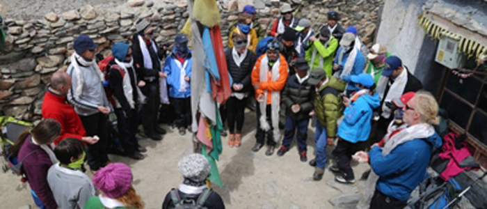 2015 Rongbuk group at monestary