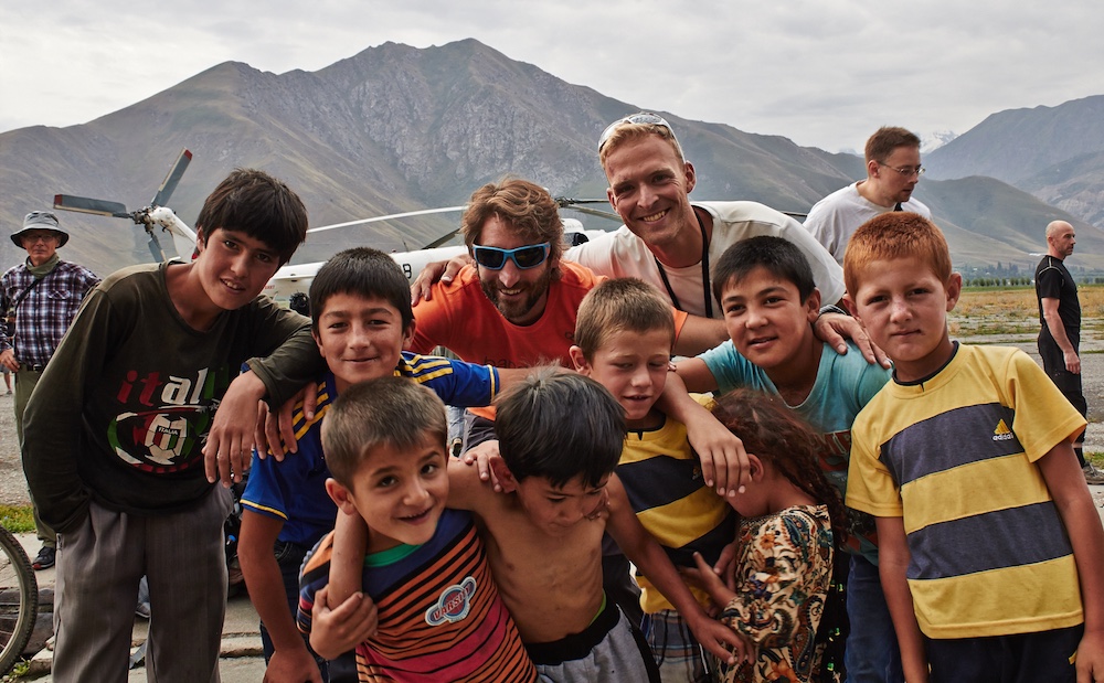 Pamir-Felix-Berg: Matthias and Cala.                               