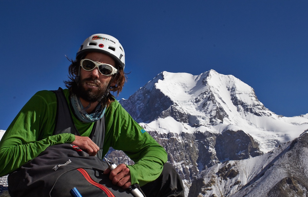 Pamir-Felix-Berg: Am Peak Kommunismus, vor dem Korzheneskaya           