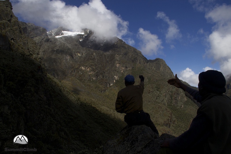 Ruwenzori - Explaining Mt. Stanley
