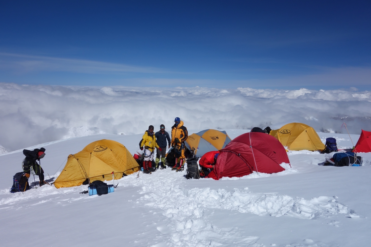 Camp 2. Photo Andreas Czymoch  