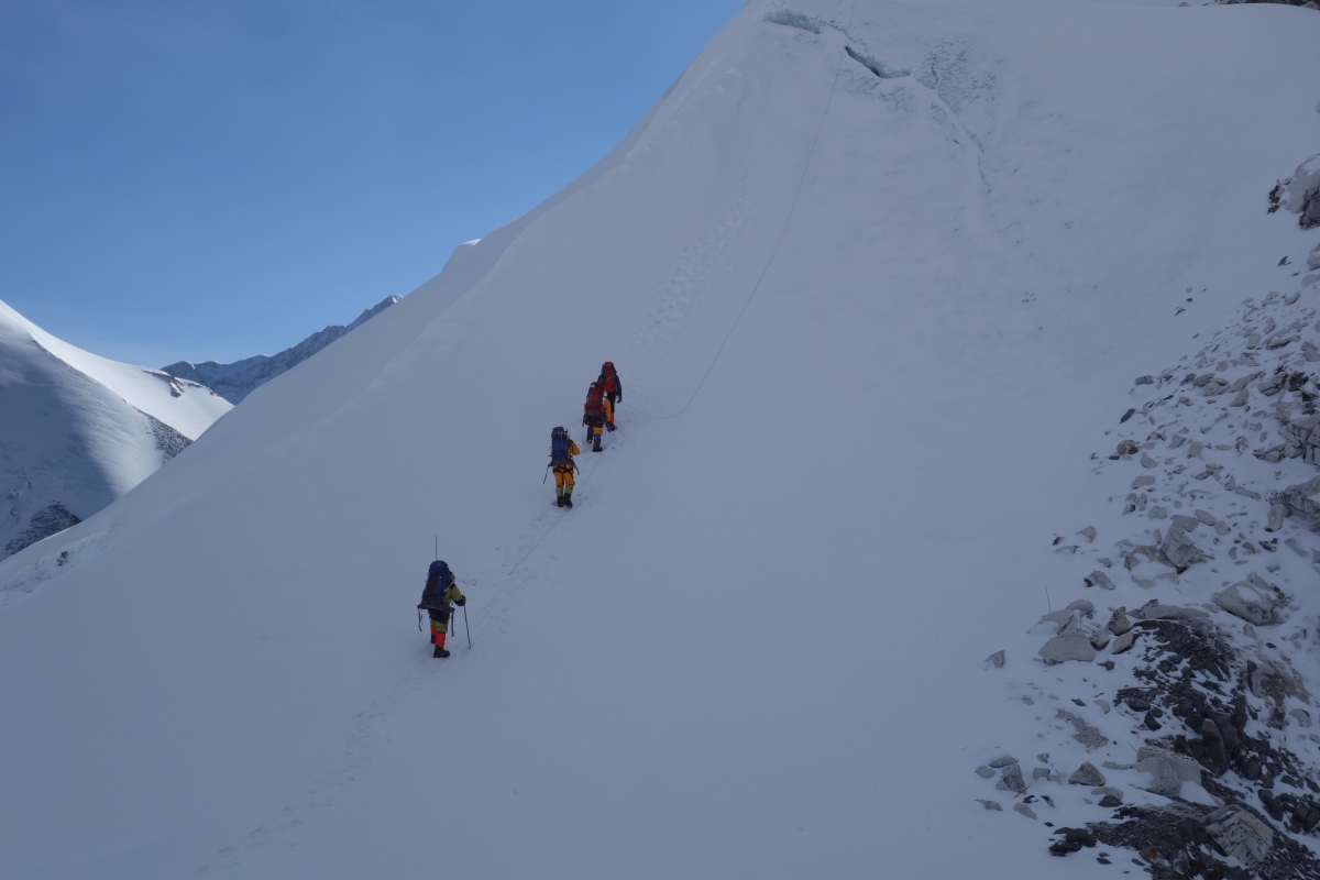 Near Camp 2. Photo Andreas Czymoch  