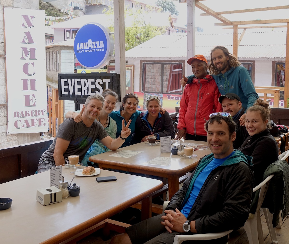 6 Namche Everest Kaffe Ruhetag