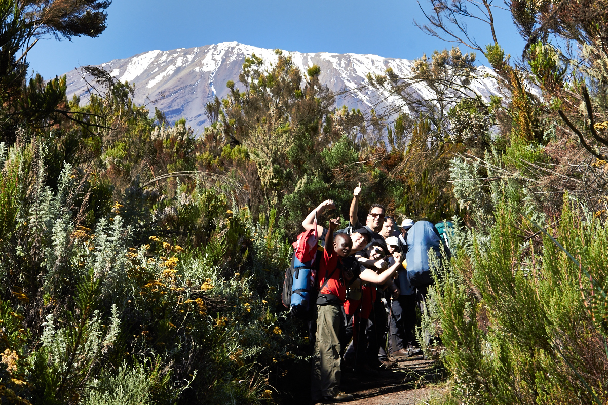 Kilimanjaro-2016-FelixBerg: Kilimanjaro Trek on the way              