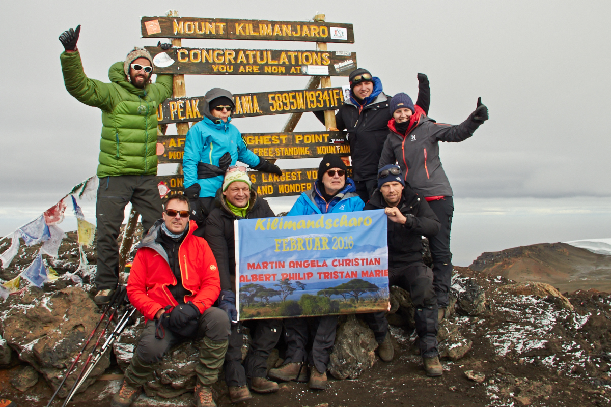 Kilimanjaro 2016 Summit       