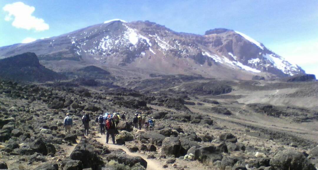 Kilimanjaro-2017-2-Shira-Plateau-Kibo-West-Face