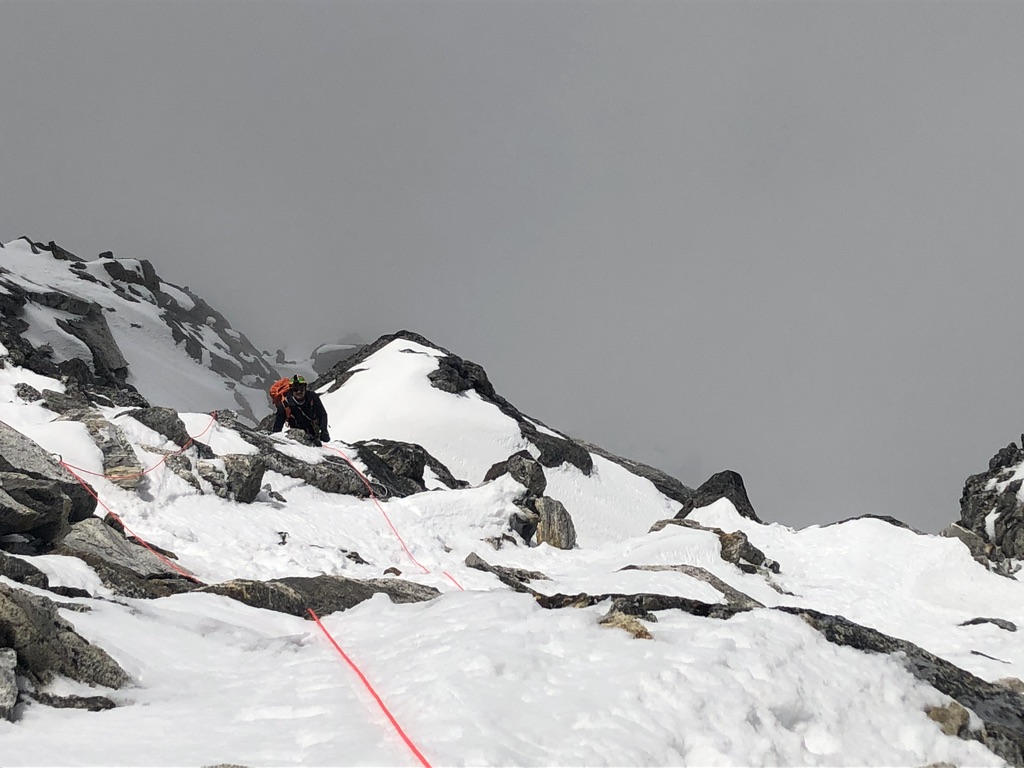 Langtang Lirung Climbing Mixed