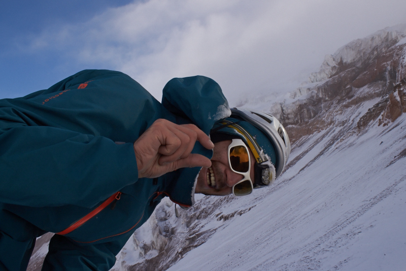 Ecuador-Blog Chimborazo Temperatur Messung