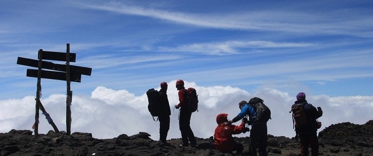 Kilimanjaro Summit - LemoshoWB Climb - 2011               