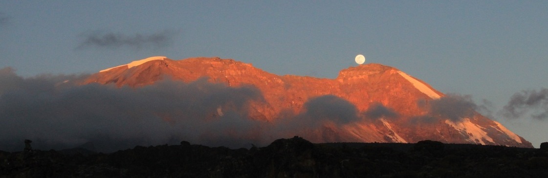 Kilimanjaro Sunset - Westface glow